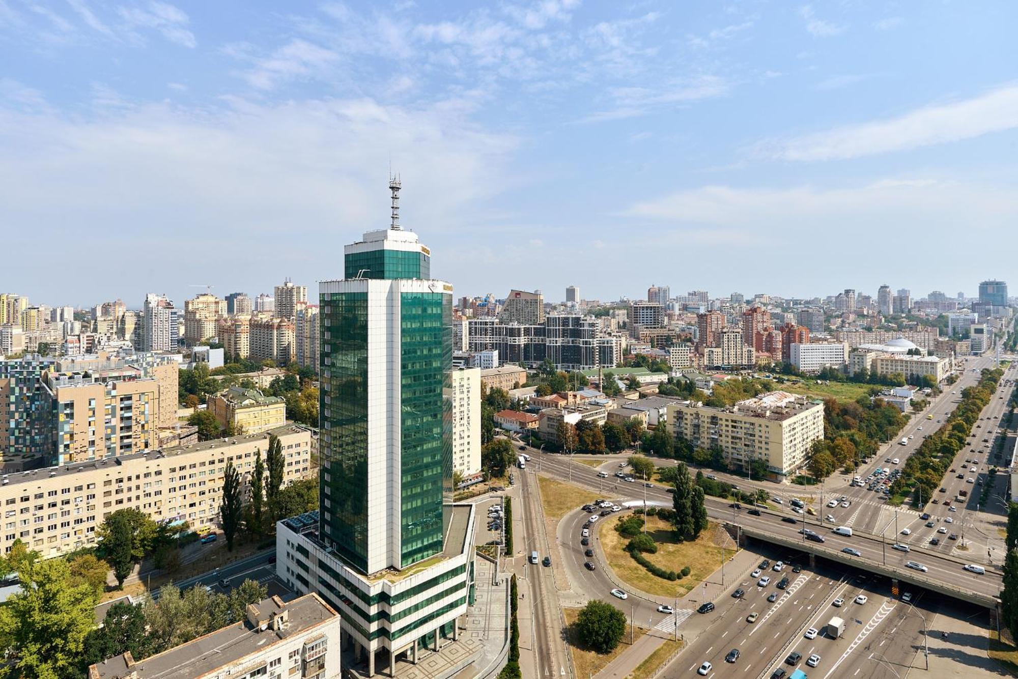 New Apart Lesi Ukrainky Blvd And Olimpiyska And Kreshchatyk And Manhattan City With Parking 基輔 外观 照片