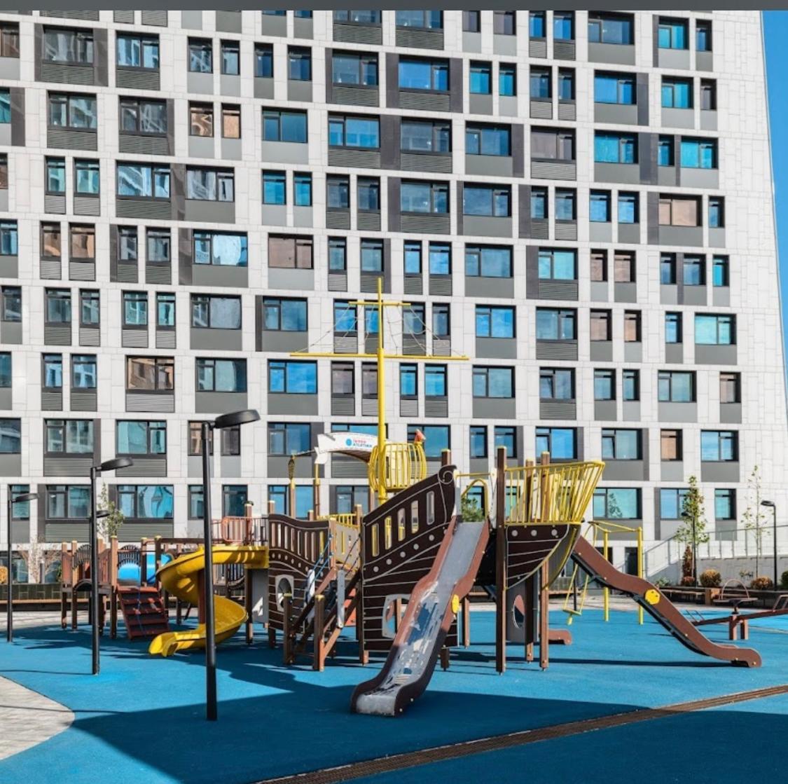 New Apart Lesi Ukrainky Blvd And Olimpiyska And Kreshchatyk And Manhattan City With Parking 基輔 外观 照片
